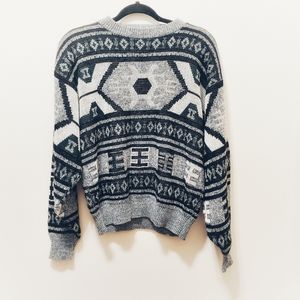 Vintage Sears Roebuk Grandpa Sweater-M